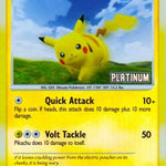 Pikachu [Platinum] 070/100 - Burger King Promos Reverse Holofoil