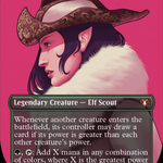 Selvala, Heart of the Wilds (CMM-1064) - Commander Masters (Borderless) Foil