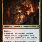 Thrakkus the Butcher (CLB-295) - Commander Legends: Battle for Baldur's Gate