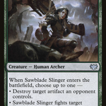 Sawblade Slinger (VOW-217) - Innistrad: Crimson Vow