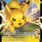 Pikachu V 043/185 - SWSH04 Vivid Voltage Holofoil