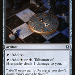 Talisman of Hierarchy (CLB-878) - Commander Legends: Battle for Baldur's Gate