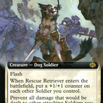 Rescue Retriever (BRO-373) - The Brothers' War: (Extended Art)