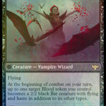 Voldaren Bloodcaster // Bloodbat Summoner (PRE-137S) - Innistrad: Crimson Vow Promos: (Double Faced Transform) Foil