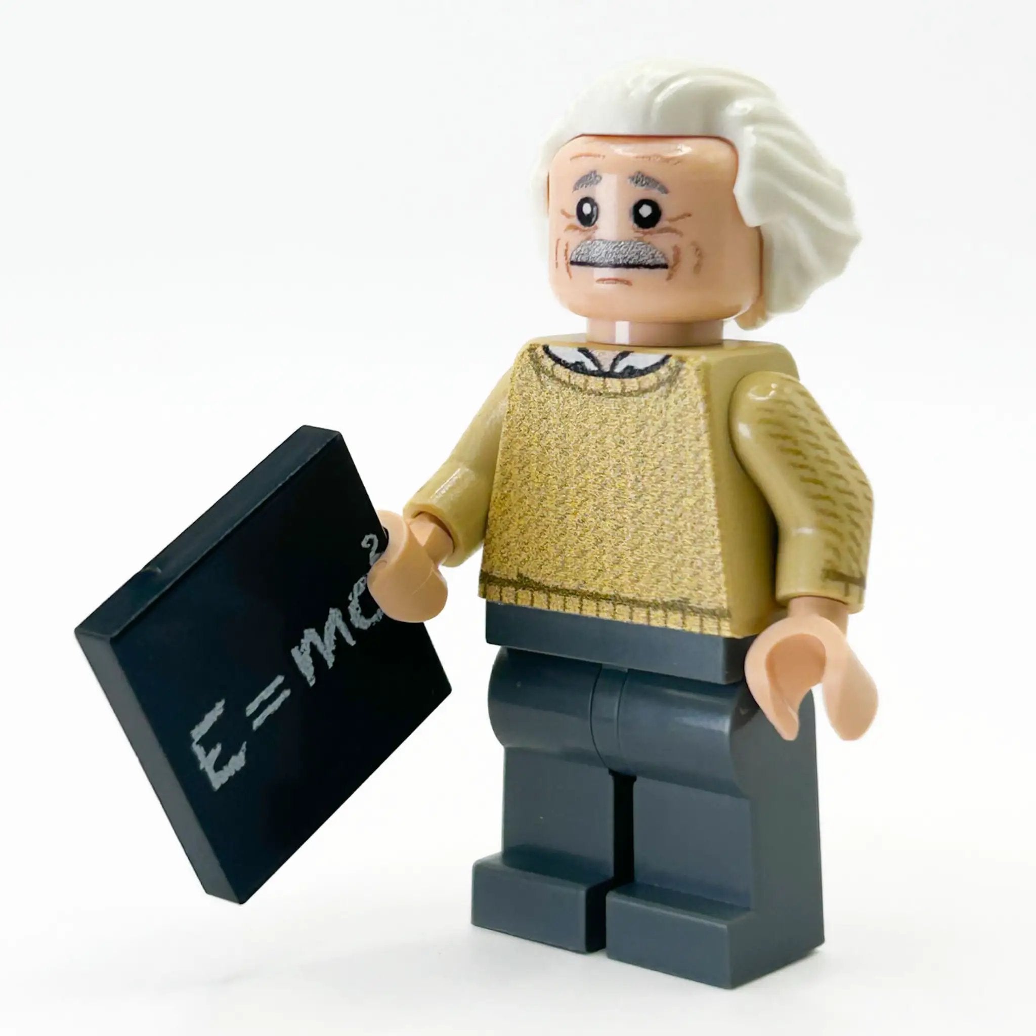 Albert Einstein Minifig by B3 Customs
