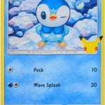 Piplup 020/25 - McDonalds 25th Anniversary Promos