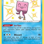 Eiscue SV035/SV122 - Shining Fates Shiny Vault Holofoil