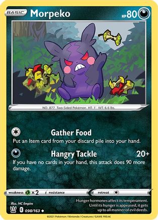 Morpeko 098/163 - SWSH05 Battle Styles