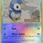 Piplup [Diamond and Pearl] 093/130 - Burger King Promos Reverse Holofoil