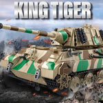 WWII - Remote Controlled German King Tiger Tank - Legendary Series - Mil-Blox