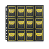 24-pocket non-glare storage pages for standard size collectibles, designed by THE MIGHTY HOBBY SHOP for clear, easy viewing.