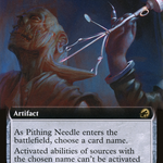 Pithing Needle (MID-378) - Innistrad: Midnight Hunt: (Extended Art)
