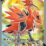Galarian Zapdos V (Full Art) 173/198 - SWSH06 Chilling Reign Holofoil