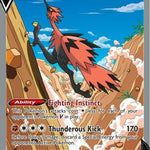 Galarian Zapdos V (Alternate Full Art) 174/198 - SWSH06 Chilling Reign Holofoil