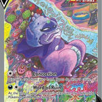 Galarian Slowking V (Alternate Full Art) 179/198 - SWSH06 Chilling Reign Holofoil