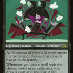 Nocturno of Myra's Marvels (UNF-499) - Unfinity: (Showcase) Foil