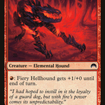Fiery Hellhound (LIST-ORI-284) - The List