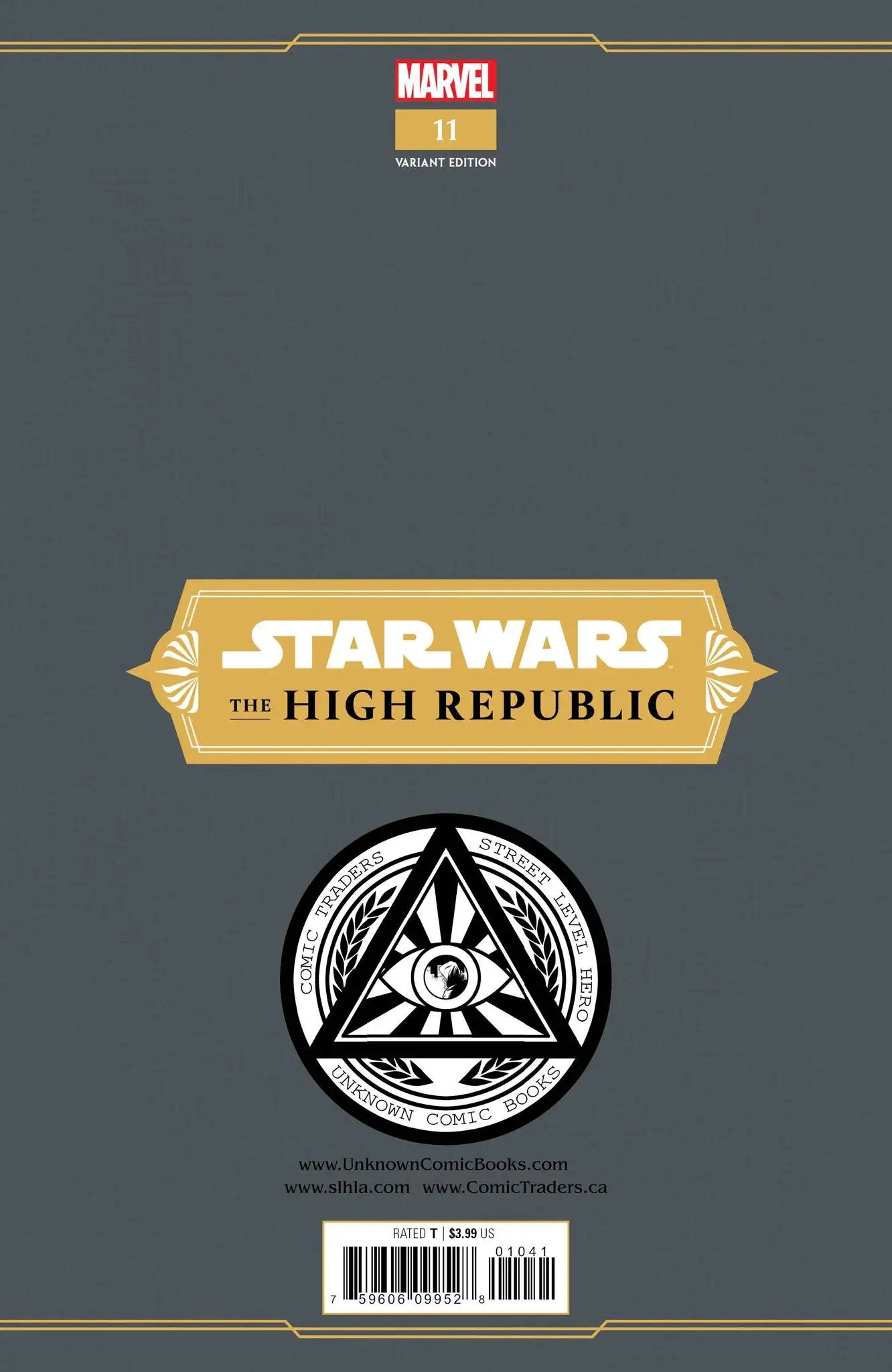 Star Wars High Republic #11 Unknown Comics Marco Turini Exclusive Virgin Var (11/03/2021) (11/10/2021) by Unknown Comic Books