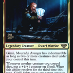 Gimli, Mournful Avenger (PRE-209) - Tales of Middle-earth Promos Foil