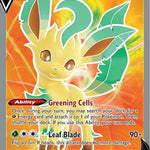 Leafeon V (Full Art) 166/203 - SWSH07 Evolving Skies Holofoil