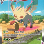 Leafeon VMAX (Alternate Art Secret) 205/203 - SWSH07 Evolving Skies Holofoil