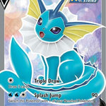 Vaporeon V (Full Art) 172/203 - SWSH07 Evolving Skies Holofoil