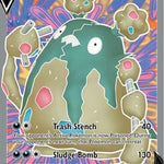 Garbodor V (Full Art) 190/203 - SWSH07 Evolving Skies Holofoil