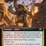 Territorial Kavu (MH2-467) - Modern Horizons 2: (Extended Art)