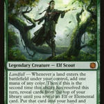 Nissa, Resurgent Animist (MAT-022) - March of the Machine: The Aftermath