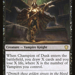 Champion of Dusk (VOC-124) - Crimson Vow Commander