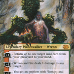 Wrenn and Six (2X2-574) - Double Masters 2022 (Borderless) Foil