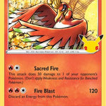 Ho-Oh 001/025 - Celebrations Holofoil