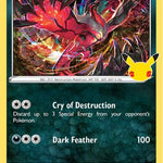 Yveltal 019/025 - Celebrations Holofoil