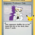 Imposter Professor Oak 073/102 - Celebrations Classic Collection Holofoil