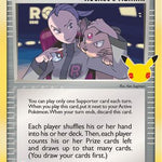 Rocket's Admin. 086/109 - Celebrations Classic Collection Holofoil