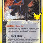 Umbreon Star 017/17 - Celebrations Classic Collection Holofoil