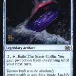 The Stasis Coffin (PRE-245S) - The Brothers' War Promos Foil
