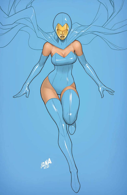 [Signed by David Nakayama] INFERNO #3 (OF 4) Virgin UNKNOWN COMICS DAVID NAKAYAMA EXCLUSIVE VIRGIN VAR