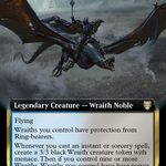 Lord of the Nazgûl (LTC-142) - Tales of Middle-earth Commander: (Extended Art)