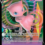 Mew V 113/264 - SWSH08 Fusion Strike Holofoil