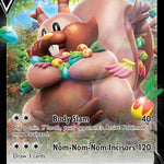 Greedent V 217/264 - SWSH08 Fusion Strike Holofoil