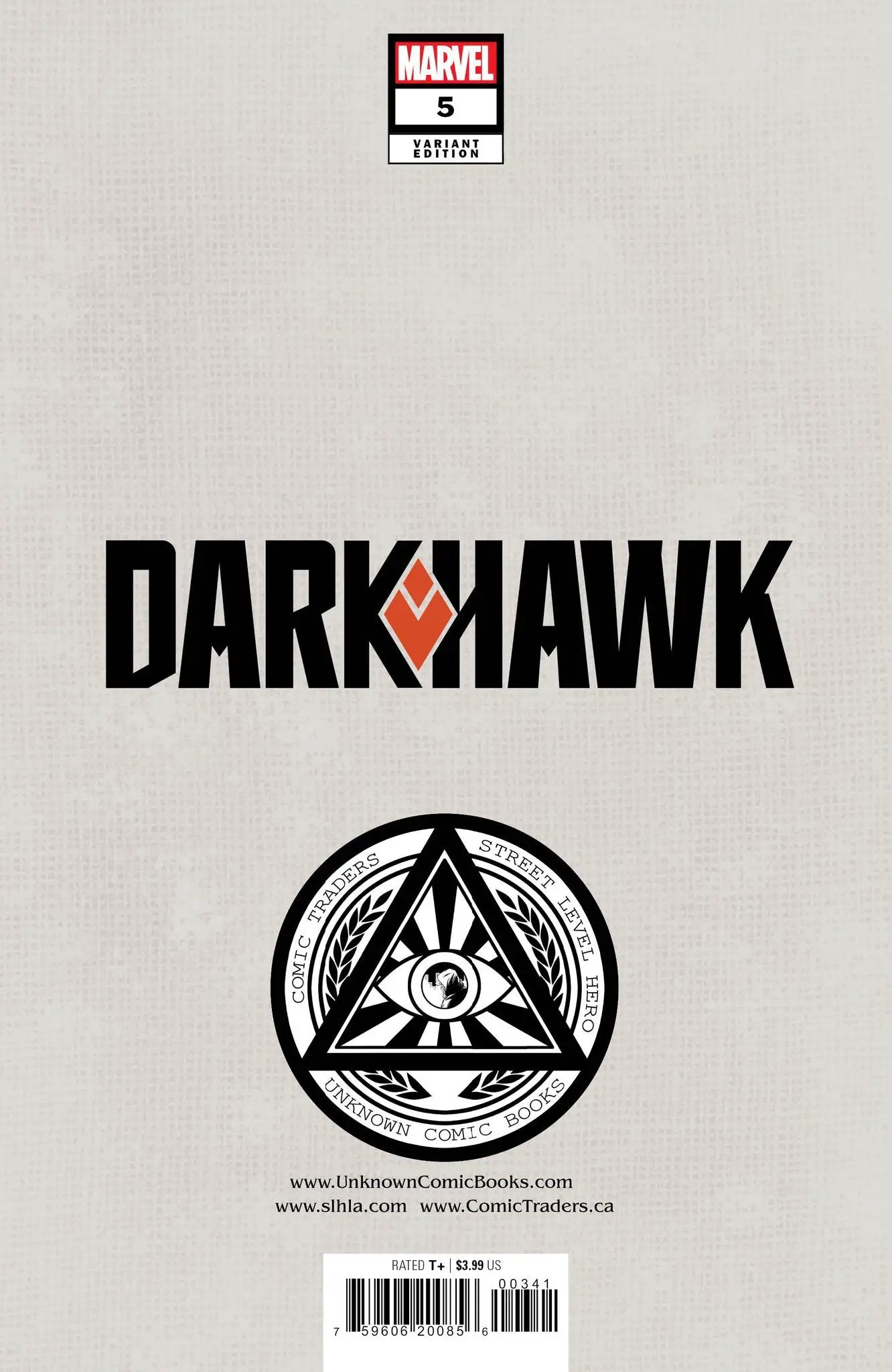 Darkhawk #5 (Of 5) Unknown Comics Taurin Clarke Exclusive Virgin Var (12/22/2021) (01/12/2022) by Unknown Comic Books