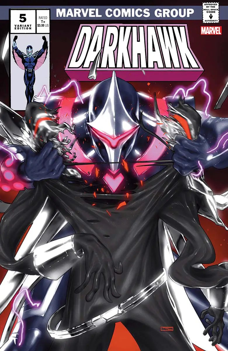 Darkhawk #5 (Of 5) Unknown Comics Taurin Clarke Exclusive Var (12/22/2021) (01/12/2022) by Unknown Comic Books