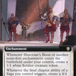 Historian's Boon (DMC-071) - Dominaria United Commander: (Extended Art)