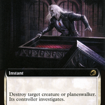 Fateful Absence (MID-328) - Innistrad: Midnight Hunt: (Extended Art)