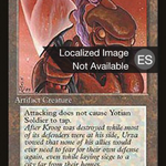 Yotian Soldier (4BB-360) - Fourth Edition Foreign Black Border