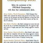 1998 World Championships Ad (WCD-) - World Championship Decks 1998