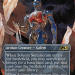 Solemn Simulacrum (M21-319) - Core Set 2021 (Borderless)