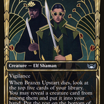 Brazen Upstart (SNC-296) - Streets of New Capenna: (Showcase)