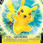 Pikachu V SWSH198/307 - SWSH Sword & Shield Promo Cards Holofoil